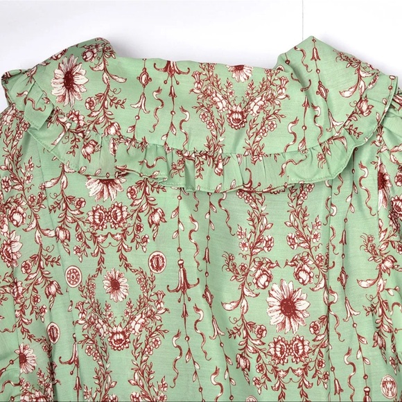 Sandro green short dress - Picture 5 of 5